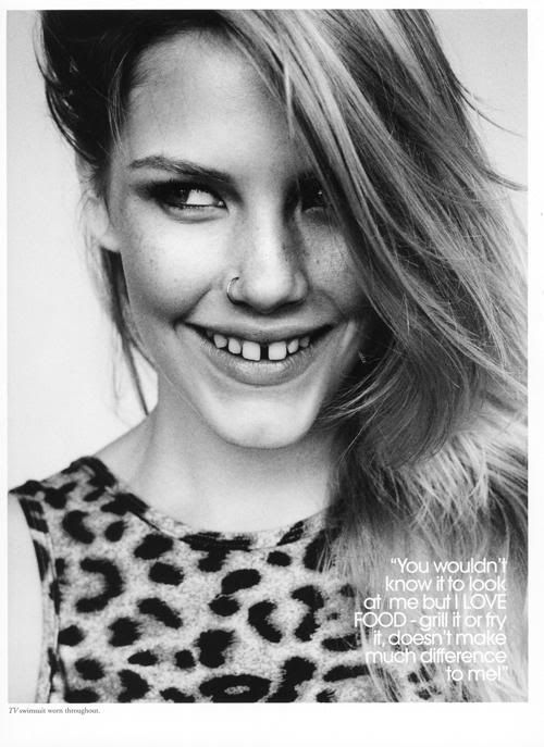 gap toothed beauty!