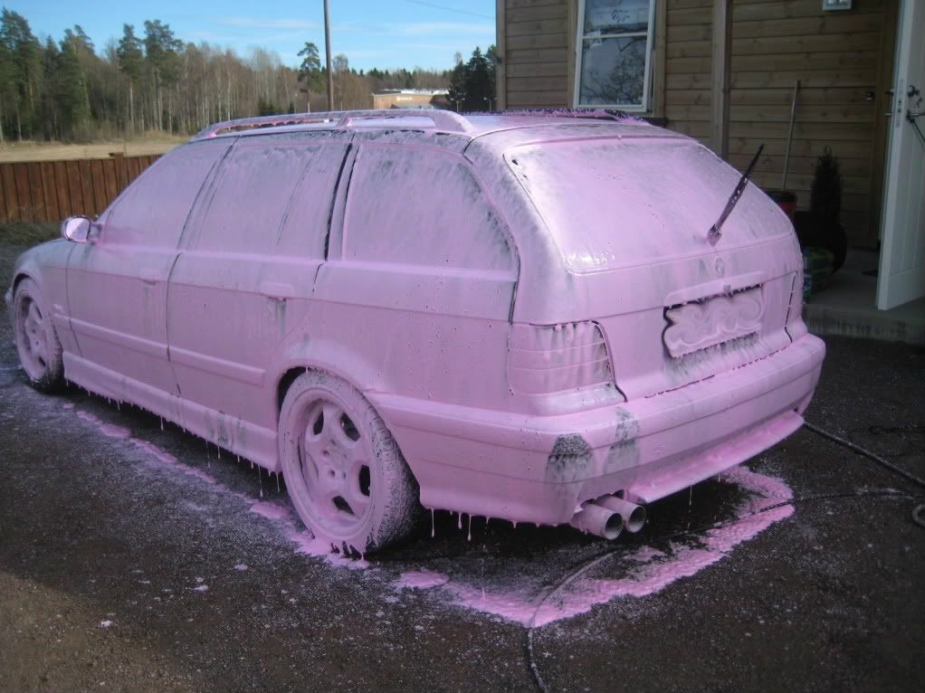 rust pink foam