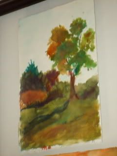 painting my paternal grandmother did. Not sure when it was done