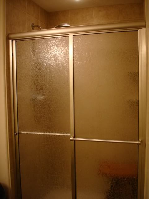 &quot;After&quot; picture of my shower