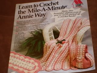 crochet leaflet my sibling sent me