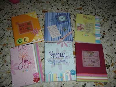 altered notebook ideas