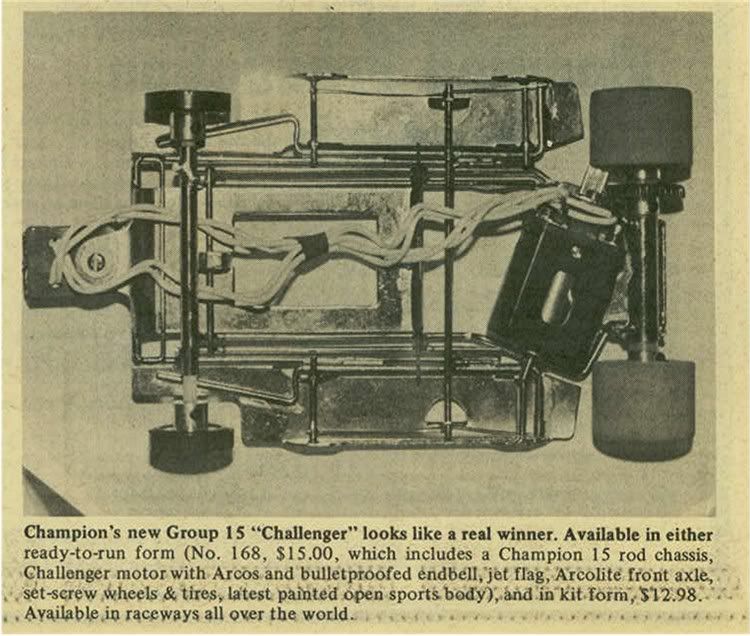 champion slot car chassis