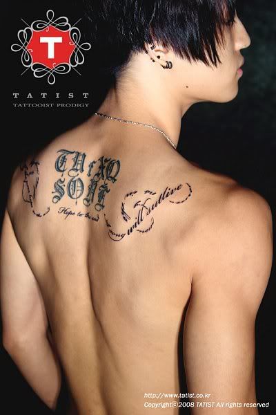 [PICS] New + Clear Pictures of Jaejoong's Tattoo. 29 05 2009