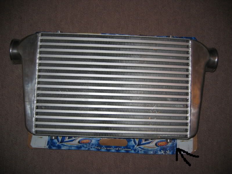 New FMIC 3" core, inlets, outlets. medium size, cheap VW Vortex