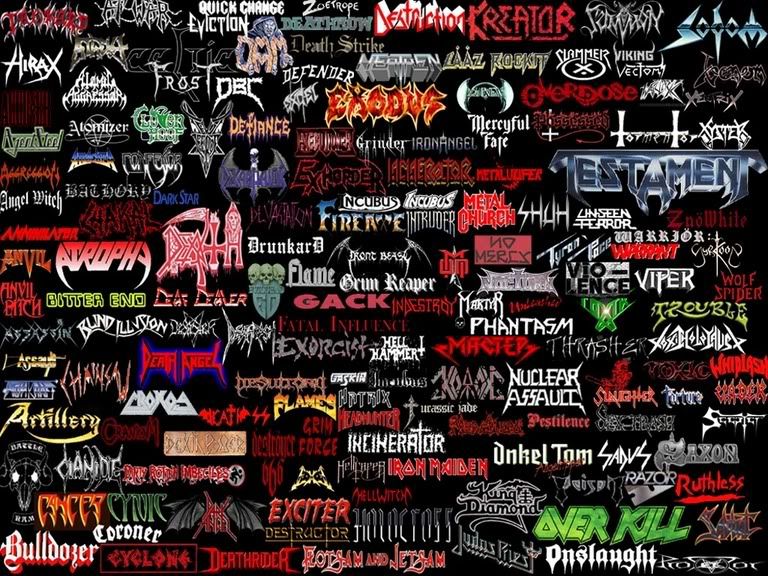 Death Metal Collage