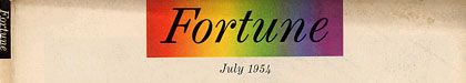 sección de tapa de la revista Fortune del año 1954, de www.gono.com/adart/fortune/