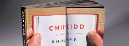 sección de fotografía de producto, de Chip Kidd: Book One, de designarchives.aiga.org/