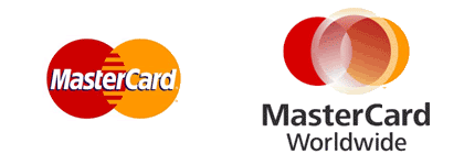 composición con marca anterior y marca rediseñada de Mastercard, de www.mastercardbrandcenter.com