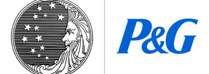 composición con marca antigua y actual de P&G, de www.clarin.com