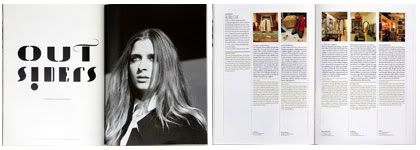 composición con sección de dobles páginas interior de la revista Barcelonés, de www.barcelones.com
