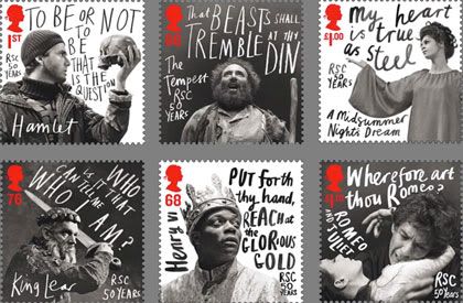 section of stamps designed by Hat-trick Design for the Royal Mail, from www.hat-trickdesign.co.uk/