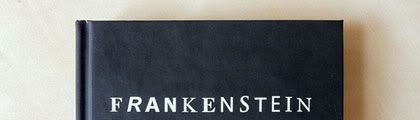 section of photo of Frankenstein edition, designed by Fathom studio, from fathom.info/frankenfont/