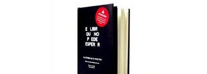 composición con sección de foto del libro El libro que no puede esperar