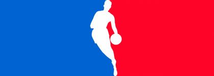 composition with NBA logo