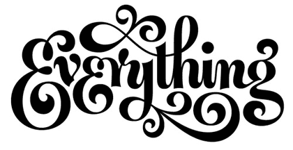lettering by Jessica Hische, from iloveligatures.tumblr.com/post/81513737754/everything 