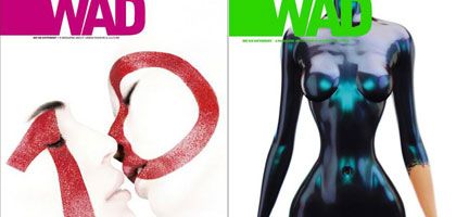 composition with section of WAD magazine covers, from www.coverjunkie.com/magazines/94