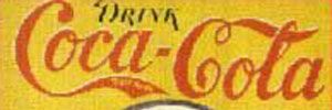 fragmento de una gráfica de Coca-Cola del año 1896