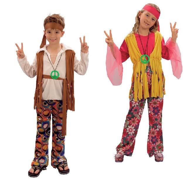 70s Clothing Girls Fancy Dress For Kids Hippy Little s s Clothing ...