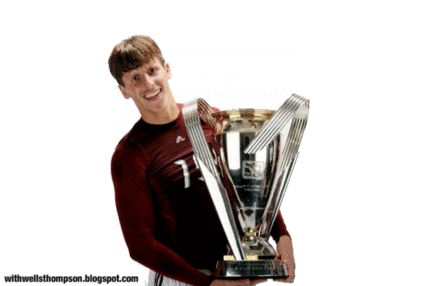 Winning MLS CUP.... with Wells Thompson