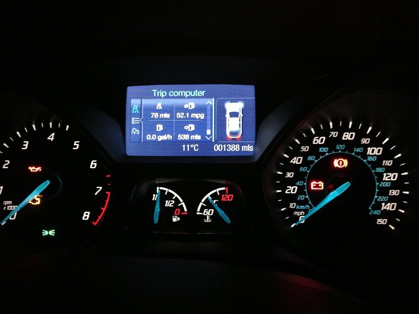 Trip Meter Displayed In Group Of Four. Ford Automobiles Forum