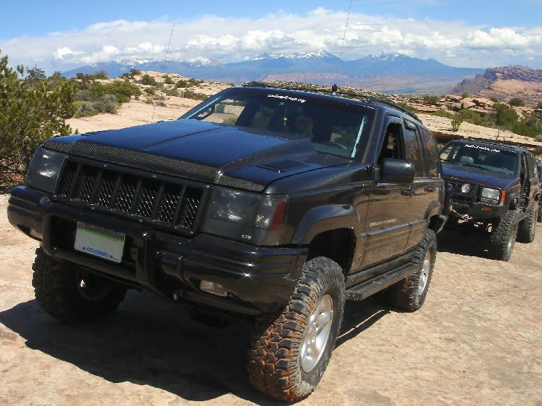 Jeep grand cherokee cowl induction hood #3