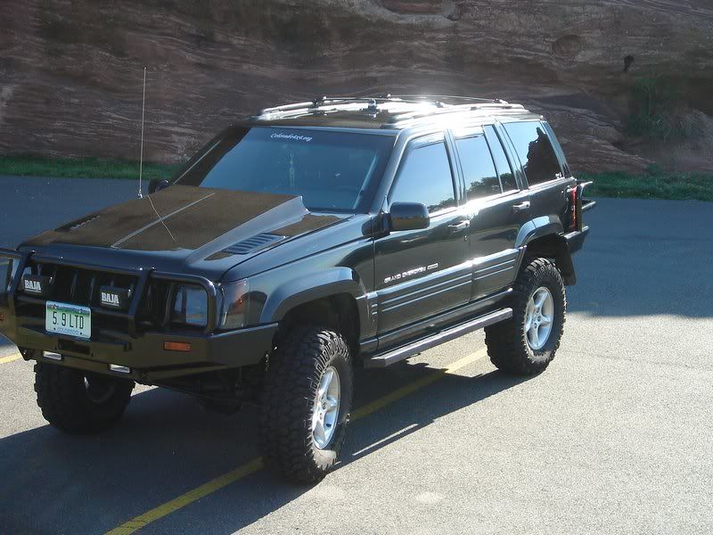 Jeep grand cherokee cowl induction hood #5