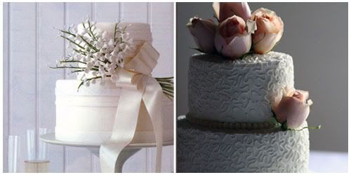 wedding cake, simple design