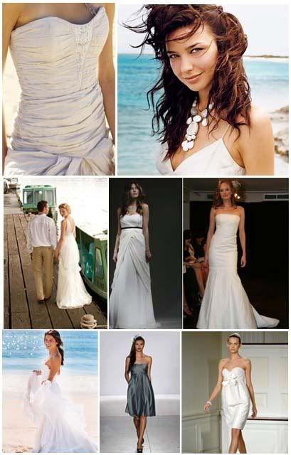 beach wedding bridesmaids dresses