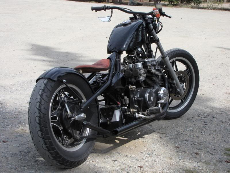 82 Honda cb750 bobber #3