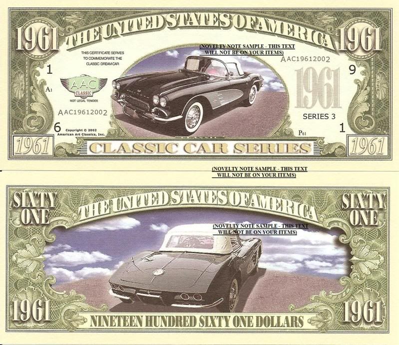 1961 Corvette Classic Car