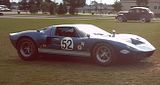 Fords 40 inch-high racer.the GT-40 