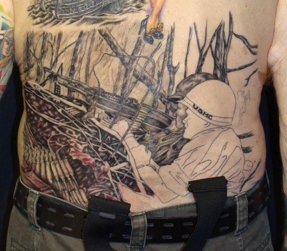 More vietnam tattoo progress