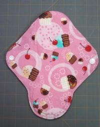 Cupcake Cotton Cloth Menstrual Pad