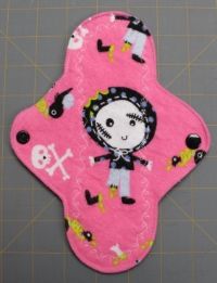 Zombie Girls Flannel Cloth Menstrual Pads