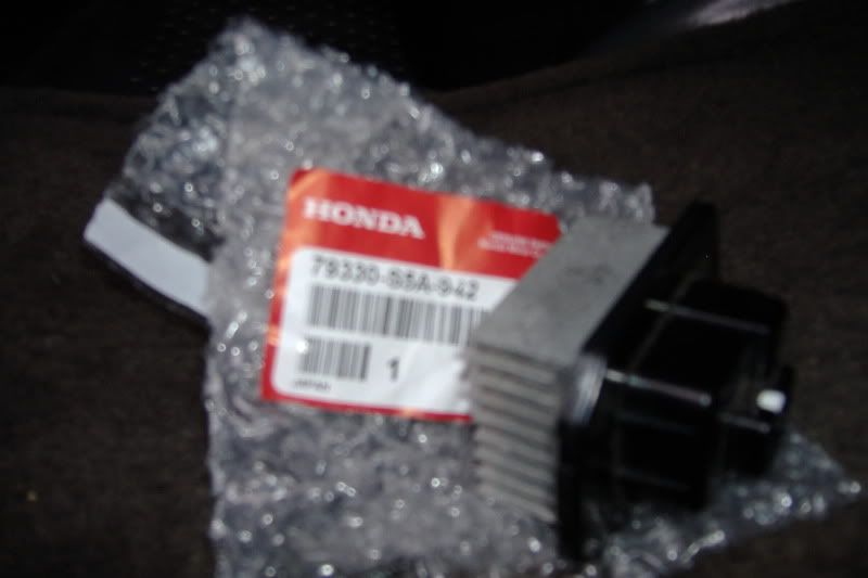 Heater / HVAC blower / fan not working Honda Element Owners Club