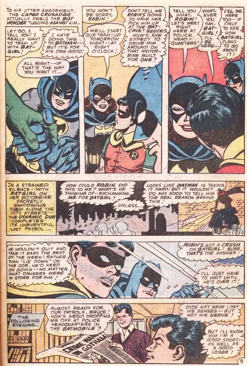 Batman's willing to wait.  And he can be a good loser.
