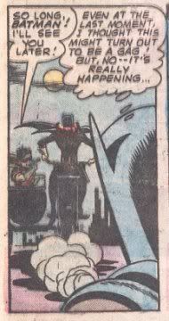 Aw, he's forlorn.