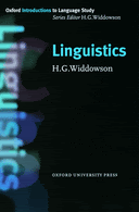 H. G. Widdowson Linguistics