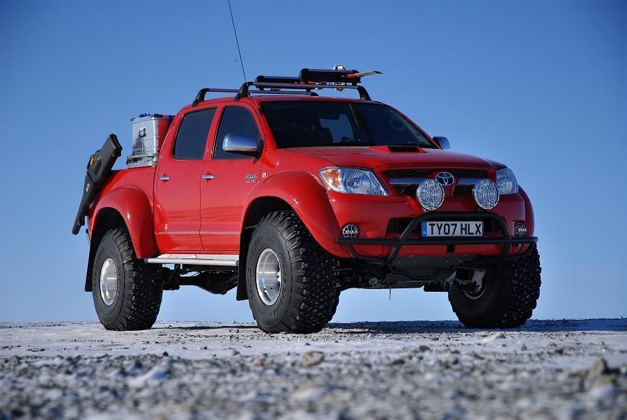 Top Gear Polar Hilux Spec