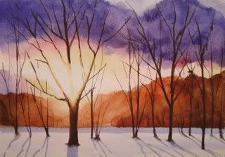 Winter trees 1 6 8