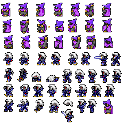 Some of My Sprites
