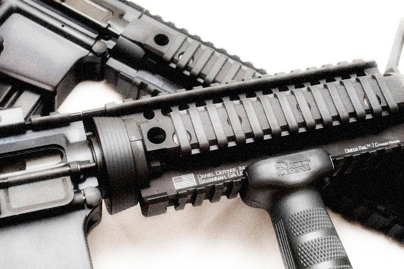 SOLD Daniel Defense Omega 7 Rail