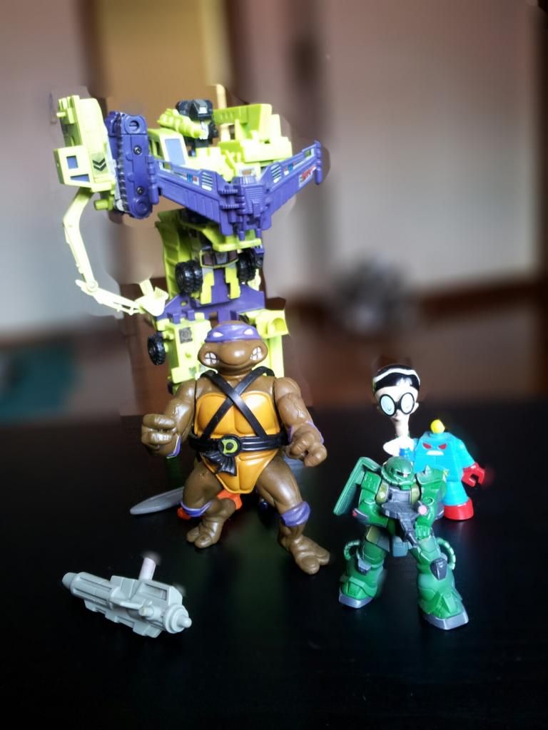 Transformers TMNT Toys Attack
