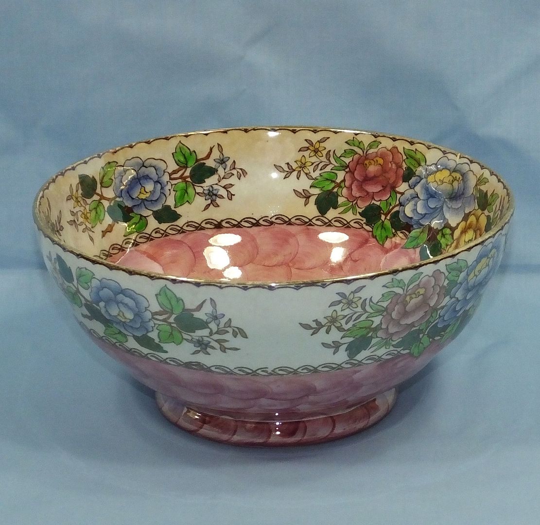 MALING PEONY ROSE LARGE FRUIT BOWL eBay