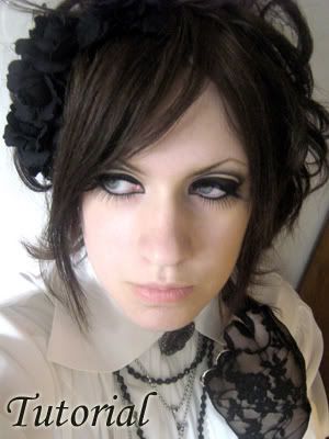 Eye Makeup Goth. goth makeup tutorial. Eye