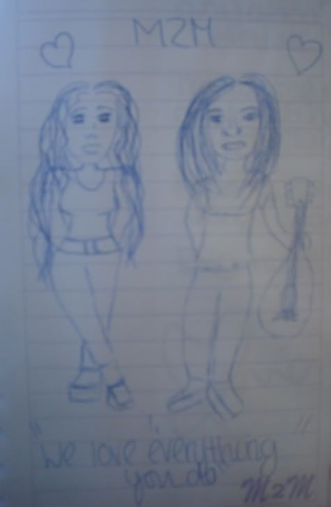 Marion's Drawing for me + the EYD Fanclub