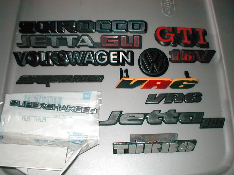 FS misc VW badges and emblems in RI VW Vortex Volkswagen Forum