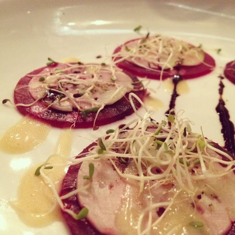 beetroot carpaccio