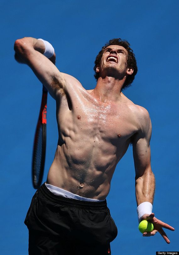 andy murray shirtless